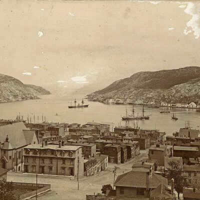 St. Johns, Newfoundland Harbor | [No Artist Defined]