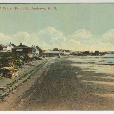 Waterfront, St. Andrews, New Brunswick | Postcard