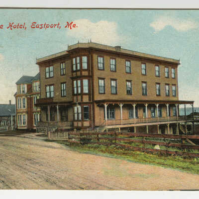 Riverside Hotel, Eastport, Maine | Postcard