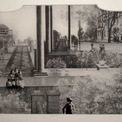 The First Gate | Peter Milton | Etching and Engraving | 1974