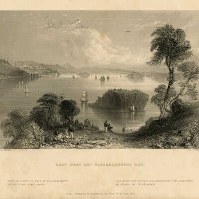 East Port and Passamaquoddy Bay | W. H. Bartlett