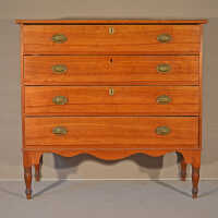 Sheraton Chest of Drawers, c.1830 | Elm Cottage | Eastport, Maine