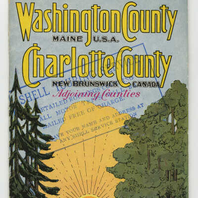 Washington County (Maine, USA), Charlotte County (New Brunswick, Canada): Adjoining Counties | [No Artist Defined]