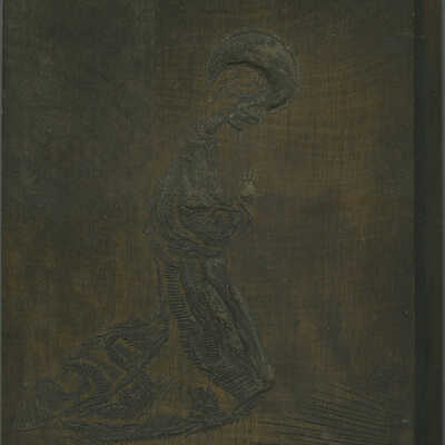 Untitled Block [Madonna, Nativity] | Pauline Inman