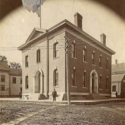 Customs House, Machias, Maine | [No Artist Defined]
