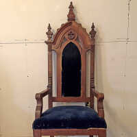 Eastlake Chair, c.1860 | Washington Street Baptist Church | Eastport, Maine