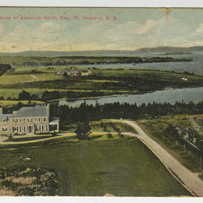 Summer Residence of Jeremiah Smith, St. Andrews, New Brunswick | Postcard