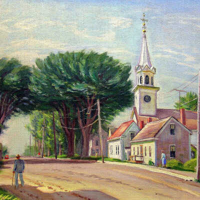 Middle Street, Eastport | Edmund Schildknecht