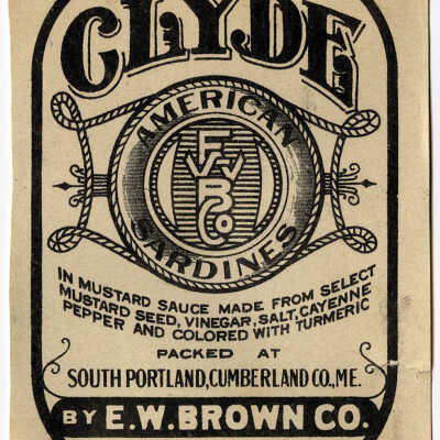 Clyde. American Sardines in Mustard Sauce.