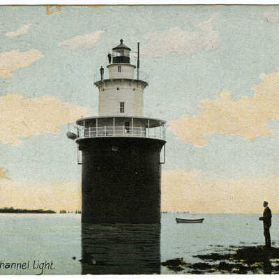 Lubec, Maine, Channel Light | Postcard