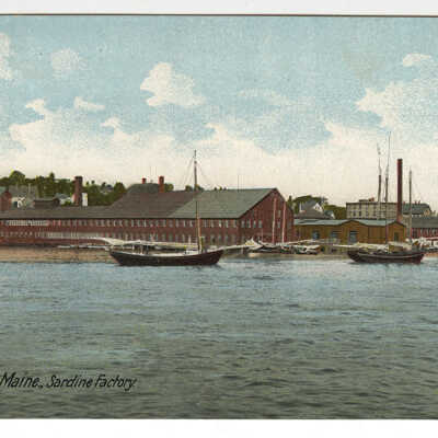Sardine Factory, Eastport, Maine | Postcard