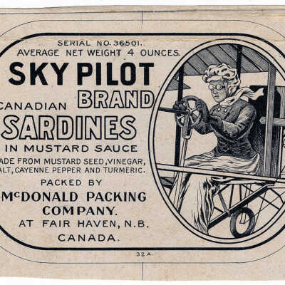 Sky Pilot Brand. Canadian Sardines in Mustard Sauce. | [No Artist Defined]