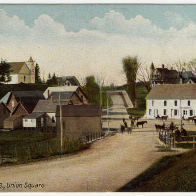 Pembroke, Maine, Union Square | Postcard
