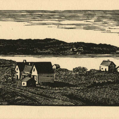 Maine Village | Pauline Inman