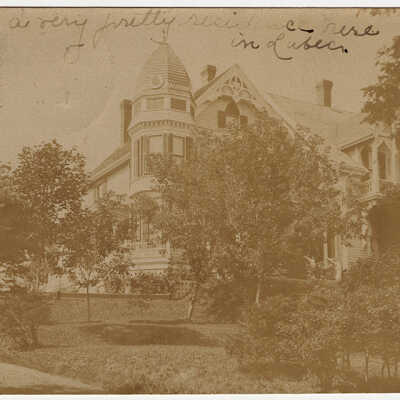 Lubec, Maine, Pike Residence | Postcard