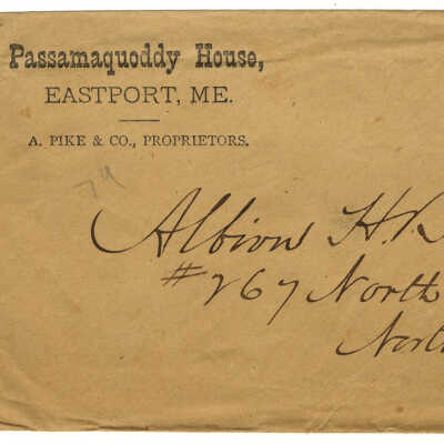 Passamaquoddy House Envelope | Eastport, Maine