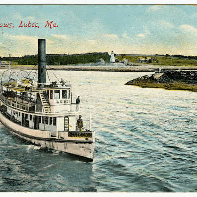 Lubec Narrows, Lubec, Maine | Postcard