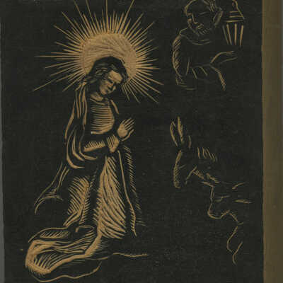 Untitled Block [Madonna, Nativity II] | Pauline Inman