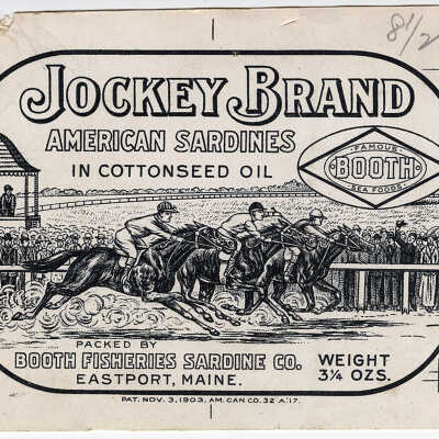 Jockey Brand. American Sardines in Cottonseed Oil. | [No Artist Defined]