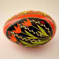 Jennifer Multhopp | Pysanky Goose Egg | Lubec, Maine