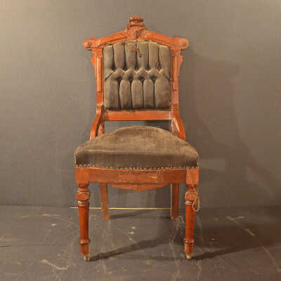 Eastlake Chair #2, c.1880 | Grady House | Eastport, Maine