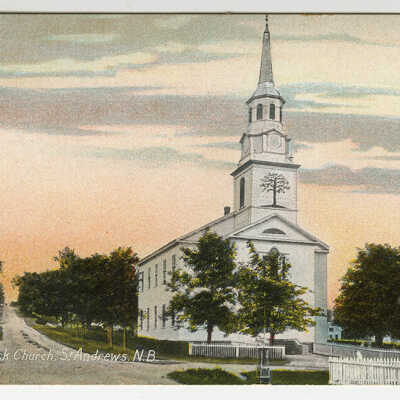Old Greenock Church, St. Andrews, New Brunswick | Postcard