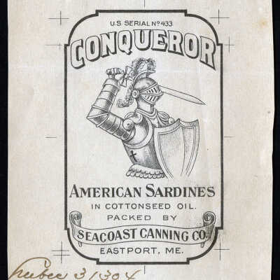 Conqueror. American Sardines in Cottonseed Oil.