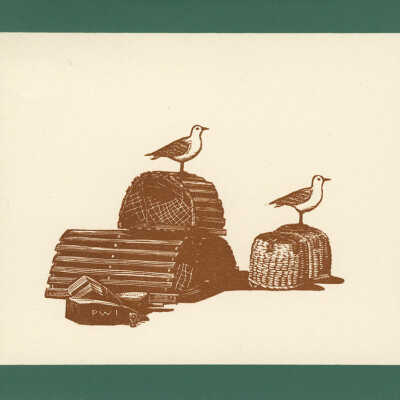 Christmas Card [Seagulls] | Pauline Inman