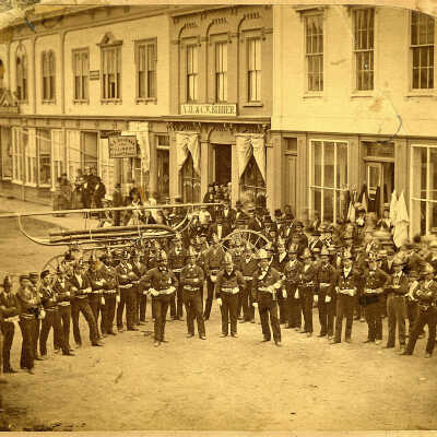 Firemen Company, Water Street, Eastport, Maine | [No Artist Defined]