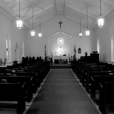 Christ Episcopal Church interior, 2012.