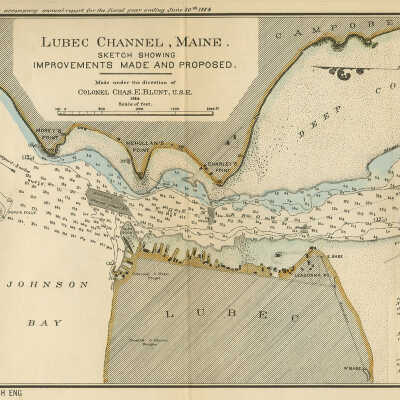 Lubec Channel, Maine | Colonel Charles Blunt