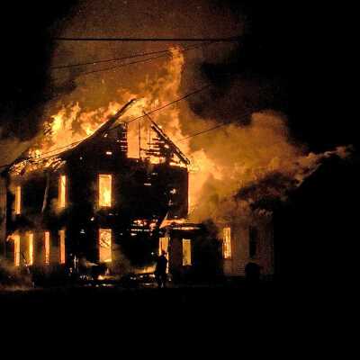 Fire of October 26 2020 destroyed parsonage and meeting house addition.