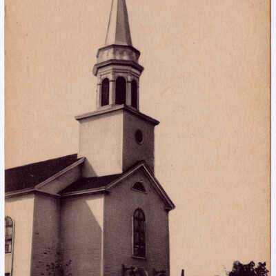 Congregational Church, Lubec, Maine | Postcard