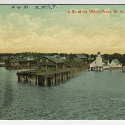 Waterfront, St. Andrews, New Brunswick | Postcard