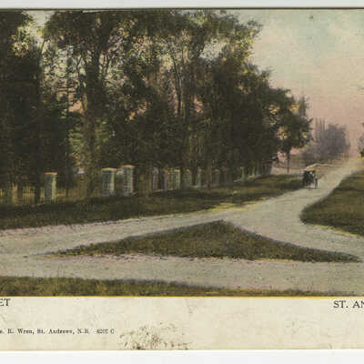 King Street, St. Andrews, New Brunswick | Postcard