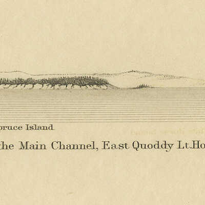 Approaches to Eastport, Maine by the Main Channel, East Quoddy Light House | [No Artist Defined]