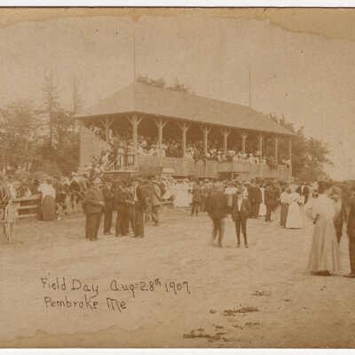 Pembroke, Maine - Field Day, August 28, 1907 | Postcard