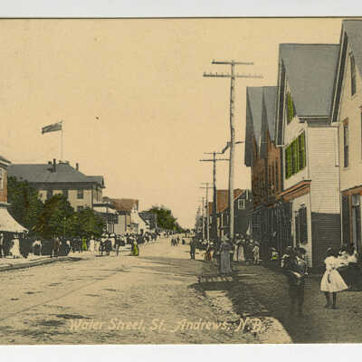 Water Street, St. Andrews, New Brunswick | Postcard