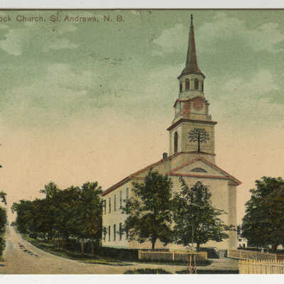 Old Greenock Church, St. Andrews, New Brunswick | Postcard