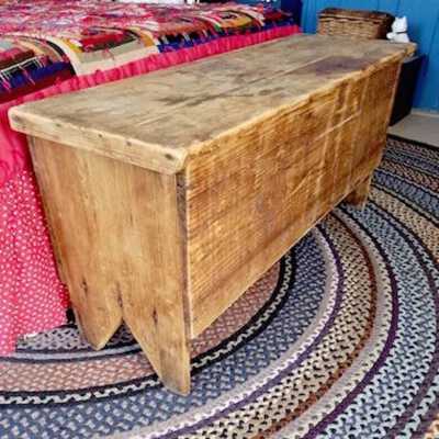 Six Board Blanket Chest, c.1710-1735 | Auclair House