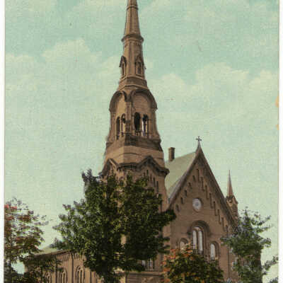 Calais, Maine, Congregational Church | Postcard