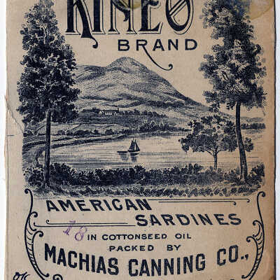 Kineo Brand. American Sardines in Cottonseed Oil | [No Artist Defined]