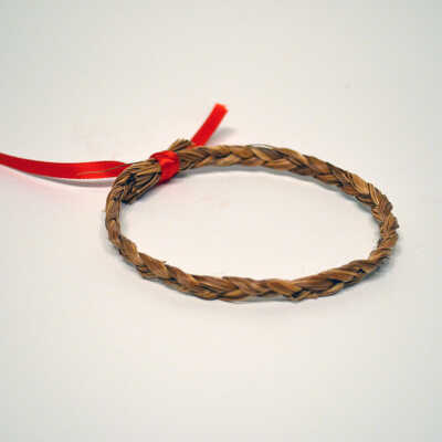 Circular Braid of Sweetgrass [Passamaquoddy] | Unknown artist