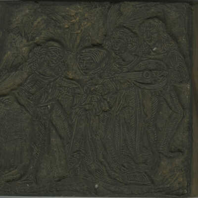 Untitled Block [Musicians and Lady] | Pauline Inman or other