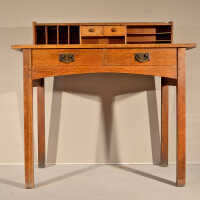 Stickley Writing Desk, c.1906-1908 | French Family | Eastport, Maine
