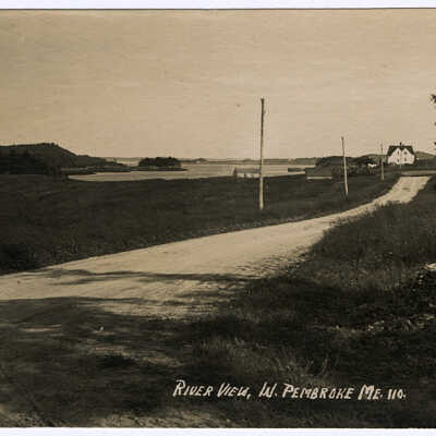 River View, West Pembroke, Maine | Postcard