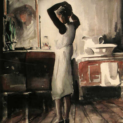Interior portrait | Hilton Leech