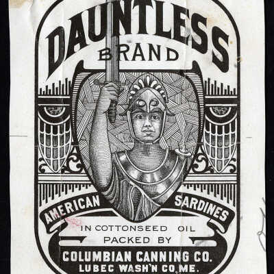Dauntless Brand. American Sardines in Cottonseed Oil. | [No Artist Defined]