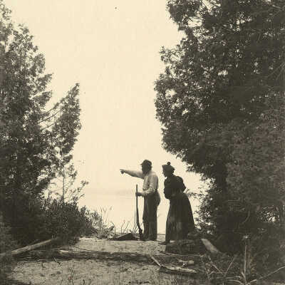 Lillie Kelly and Guide | William Lyman Underwood