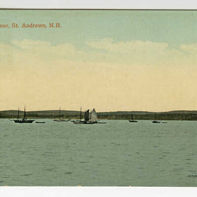 The Harbour, St. Andrews, New Brunswick | Postcard